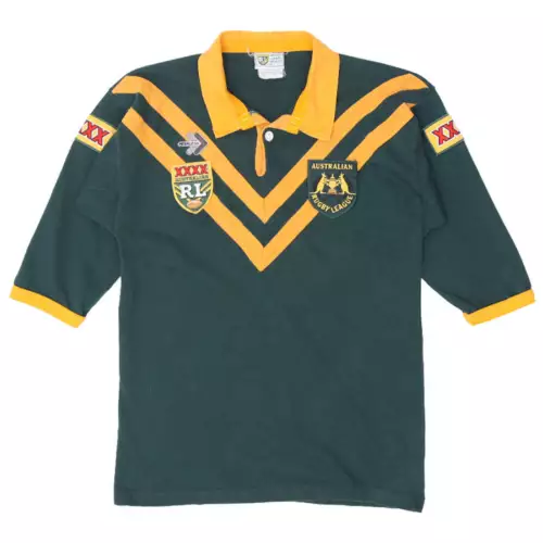 レア！ 90s Reebok チリ代表 96-98 長袖 ユニフォーム サッカー 古着 90s Reebok ユニオンジャック 巻き プリント Tシャツ XL位